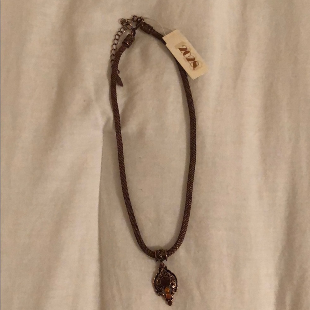 Bronze Pendant Necklace